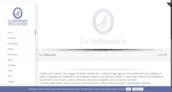 Desktop Screenshot of lagabbianella.com