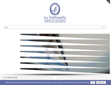 Tablet Screenshot of lagabbianella.com